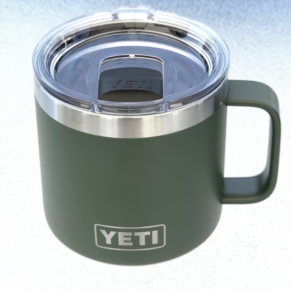 Yeti Dining Yeti Rambler Coffee Mug With Magslider Lid Dark Green